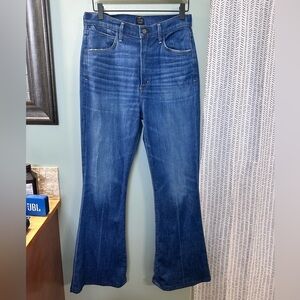 Citizens of Humanity Cherie High Rise Frampton Blue Wash
Flare Denim Jeans